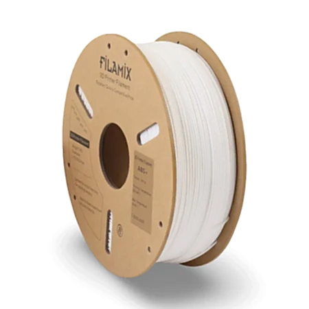 filamix abs+ plus filament beyaz 1.75 mm 1 kg