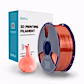 sunlu transparan şeffaf pla filament strawberry jam kırmızı 1.75 mm 1 kg