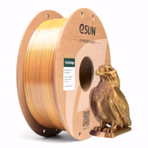 esun iki renkli silk magic pla filament altın mor 1.75 mm 1 kg