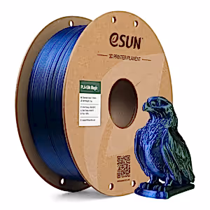 esun iki renkli silk magic pla filament mavi yeşil 1.75 mm 1 kg
