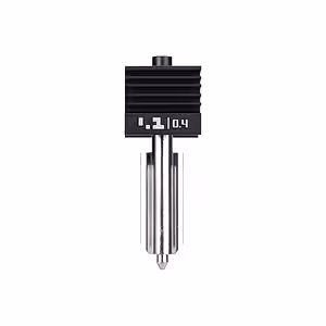 Bambu Lab H2 & P2S 0.4 mm Sertleştirilmiş Çelik Nozzle ve Hotend Seti - FAH023