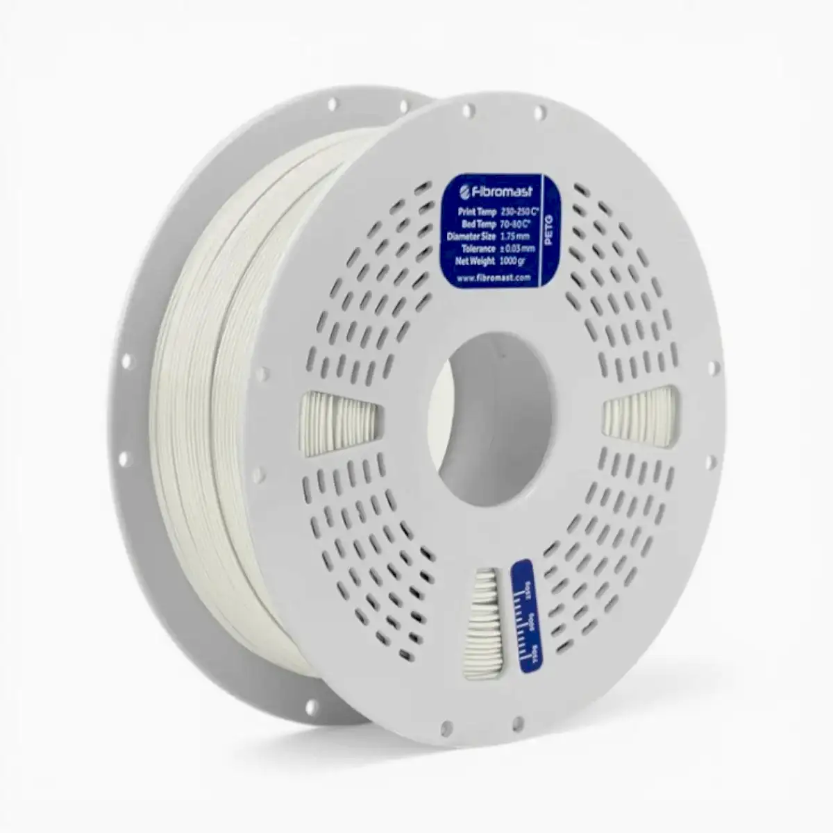 fibromast petg filament beyaz 1.75 mm 1 kg