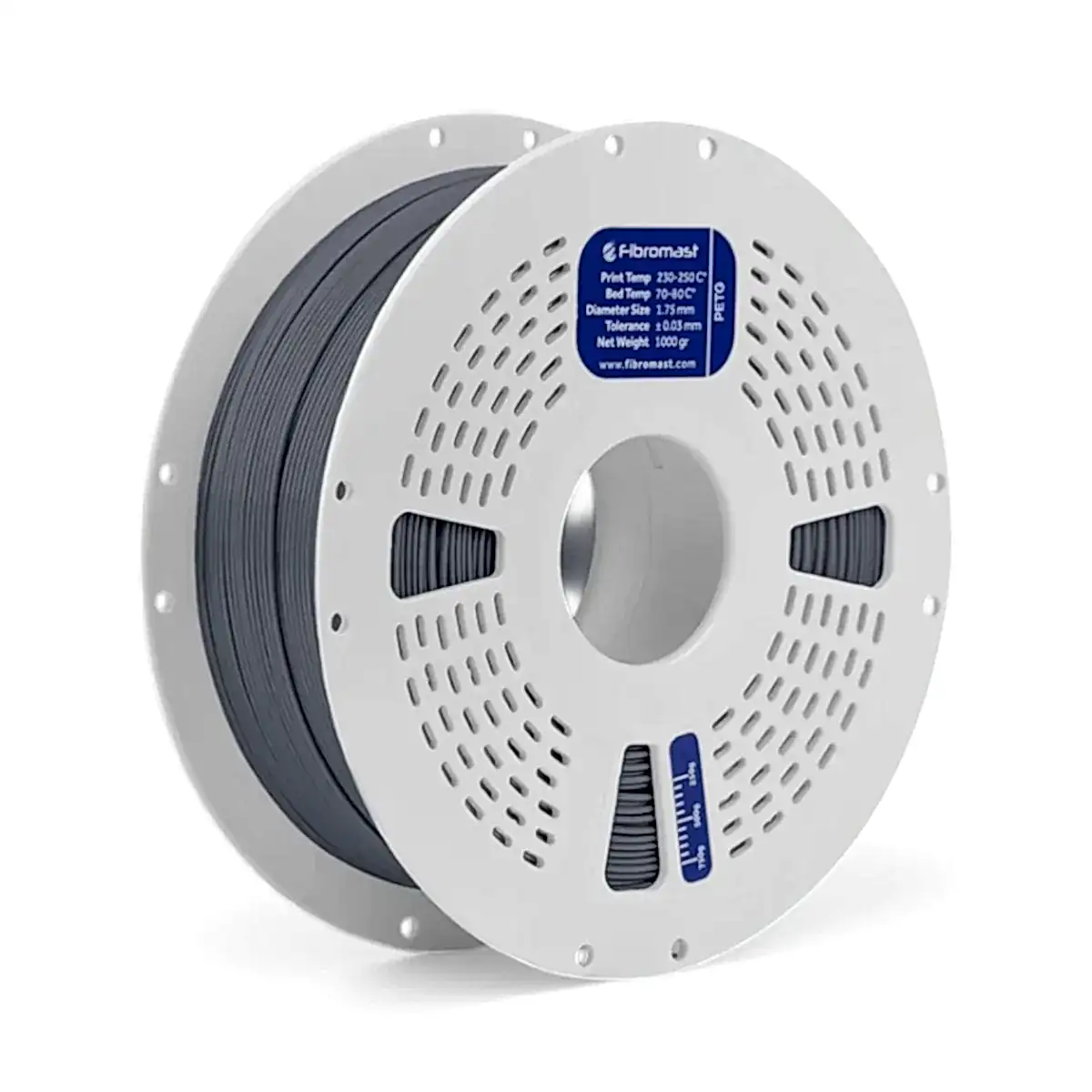 fibromast petg filament gri 1.75 mm 1 kg