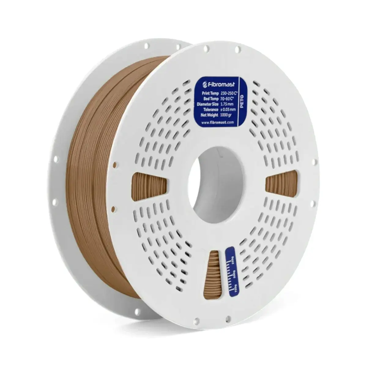 fibromast petg filament kahverengi 1.75 mm 1 kg