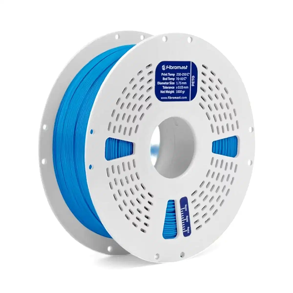 fibromast petg filament mavi 1.75 mm 1 kg