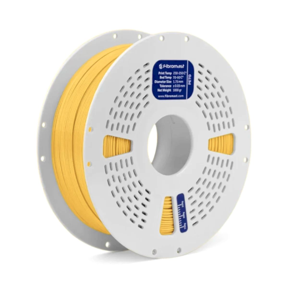 fibromast petg filament sarı 1.75 mm 1 kg