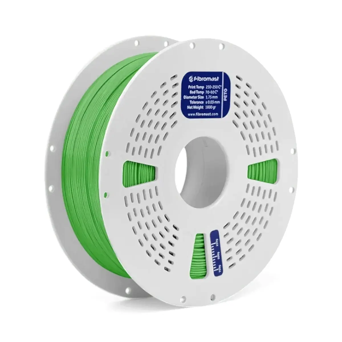 fibromast petg filament yeşil 1.75 mm 1 kg