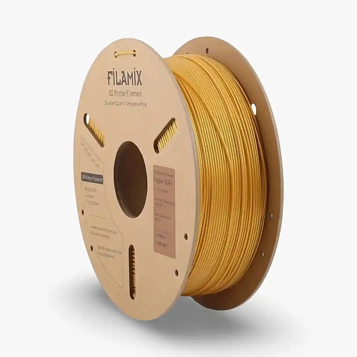 filamix hyper pla+ plus filament altın gold 1.75 mm 1 kg