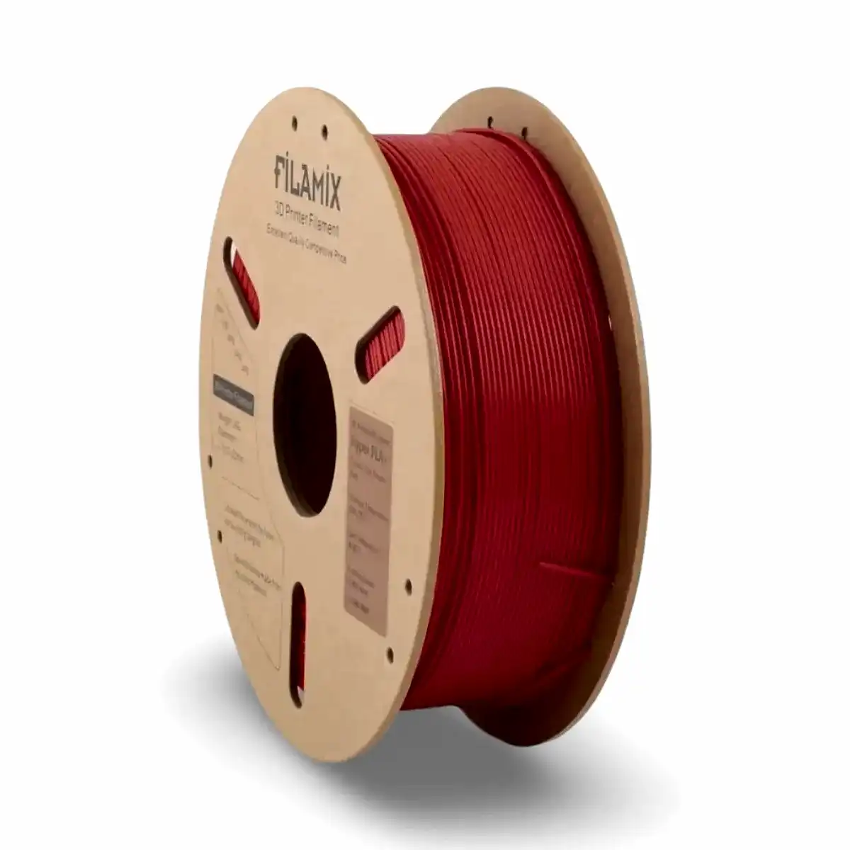 filamix hyper pla+ plus filament ateş kırmızı 1.75 mm 1 kg