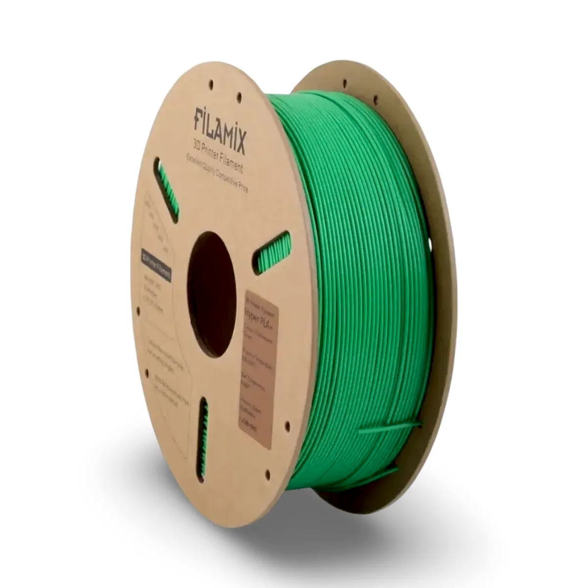filamix hyper pla+ plus filament floresan yeşil 1.75 mm 1 kg