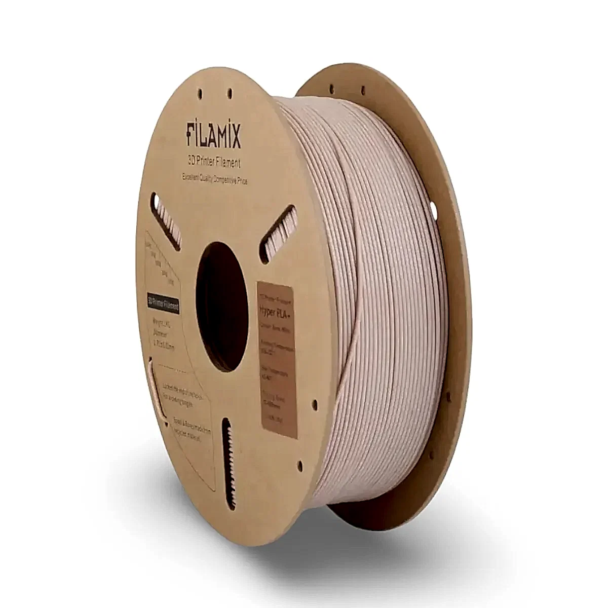 filamix hyper pla+ plus filament kemik beyazı 1.75 mm 1 kg