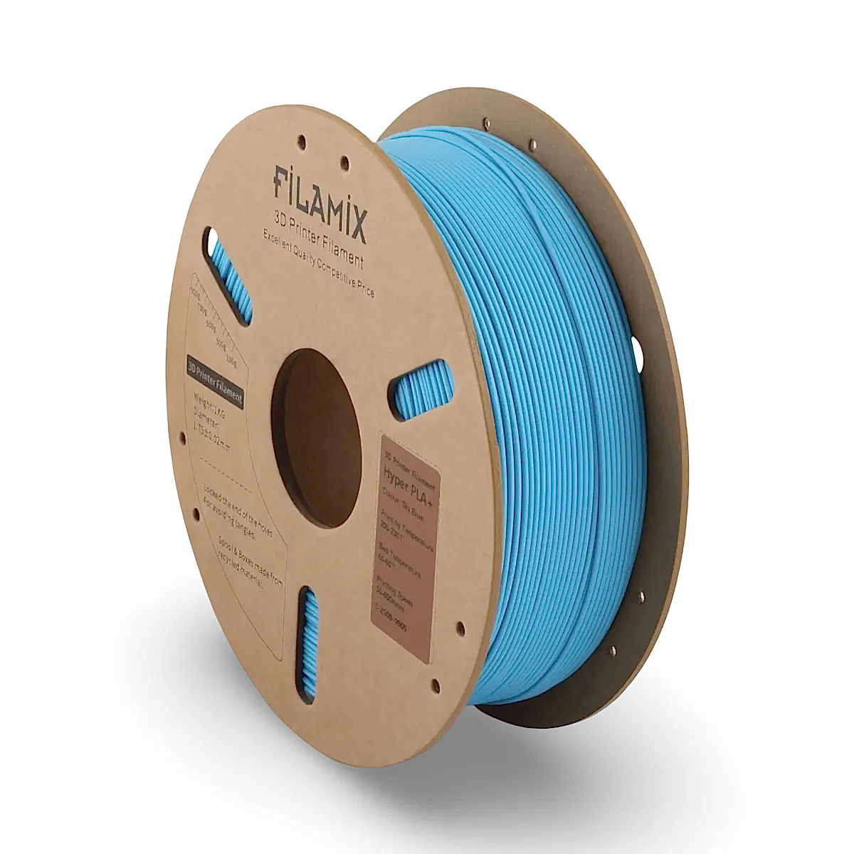filamix hyper pla+ plus filament gök mavisi 1.75 mm 1 kg