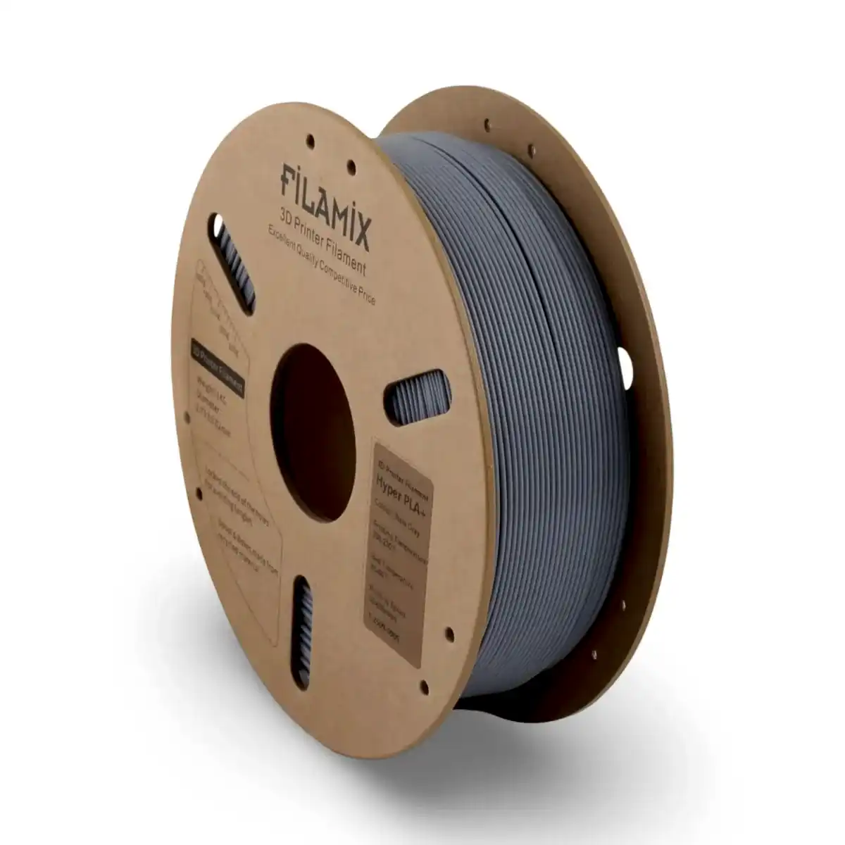 filamix hyper pla+ plus filament slate grey gri 1.75 mm 1 kg