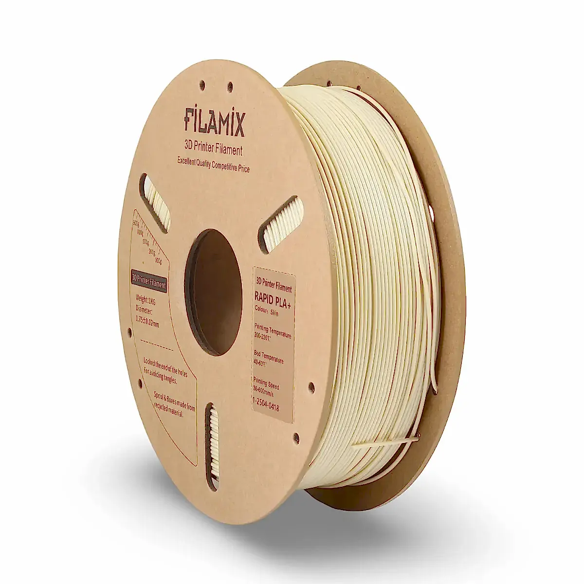 filamix hyper pla+ plus filament ten rengi 1.75 mm 1 kg
