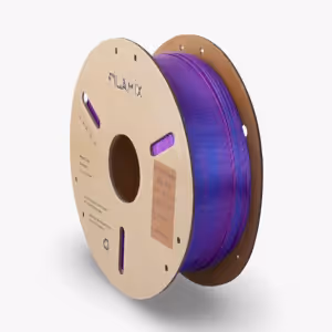 filamix iki renkli magic silk pla filament mavi mor 1.75 mm 1 kg