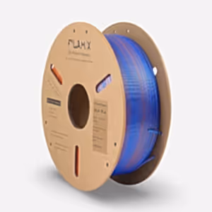 filamix üç renkli mystic silk pla filament mavi yeşil turuncu 1.75 mm 1 kg