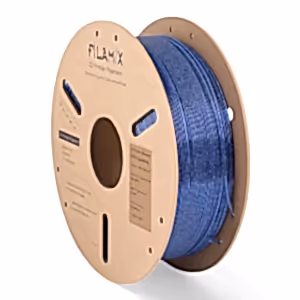 filamix sparkling simli petg filament mavi 1.75 mm 1 kg