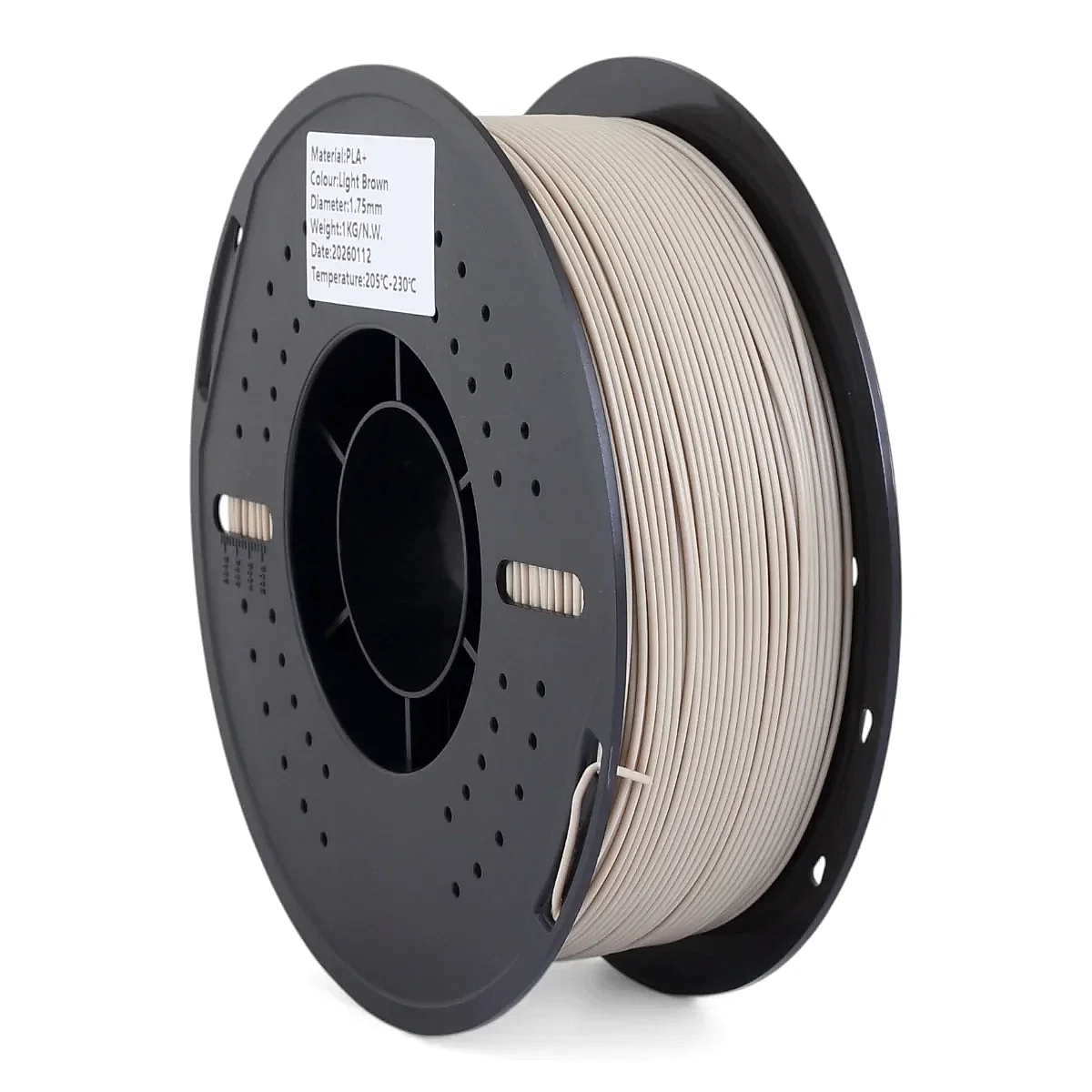 filamix pla+ plus filament açık kahverengi 1.75 mm 1 kg