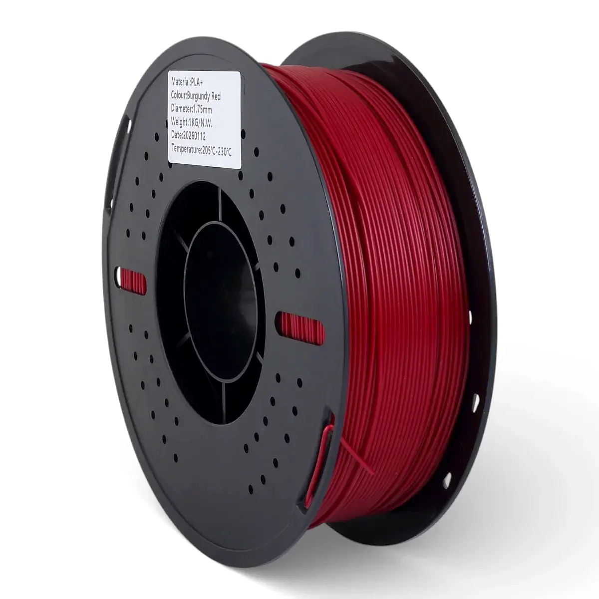 filamix pla+ plus filament bordo 1.75 mm 1 kg