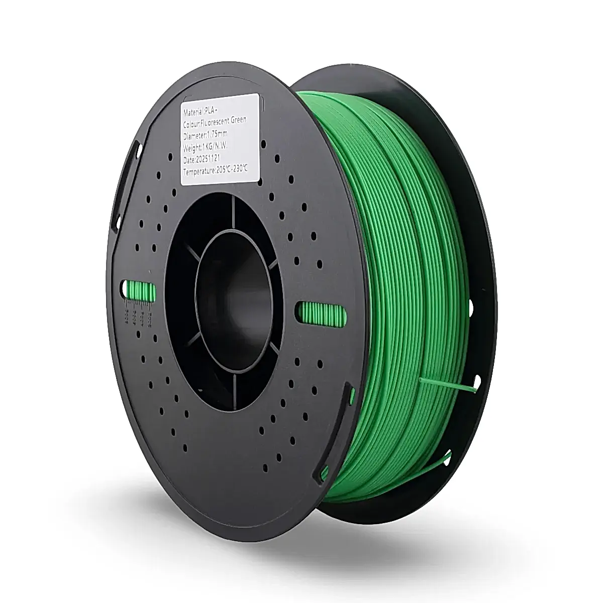 filamix pla+ plus filament floresan yeşil 1.75 mm 1 kg