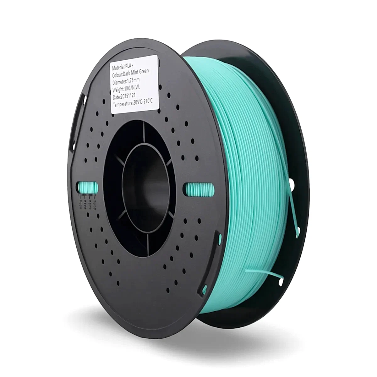 filamix pla+ plus filament koyu mint yeşili 1.75 mm 1 kg