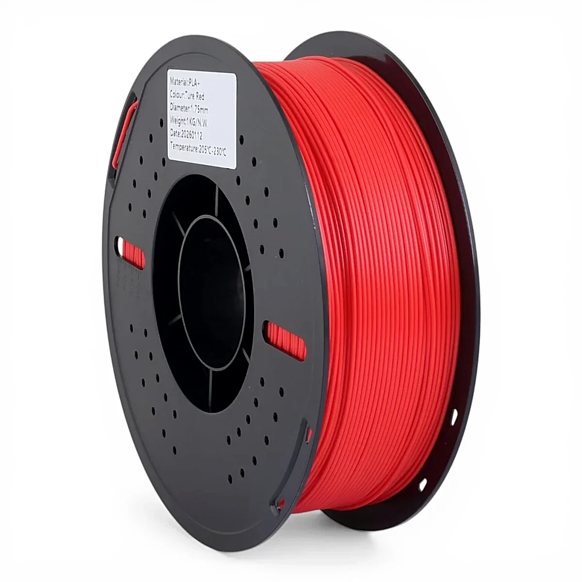 filamix pla+ plus filament true red kırmızı 1.75 mm 1 kg