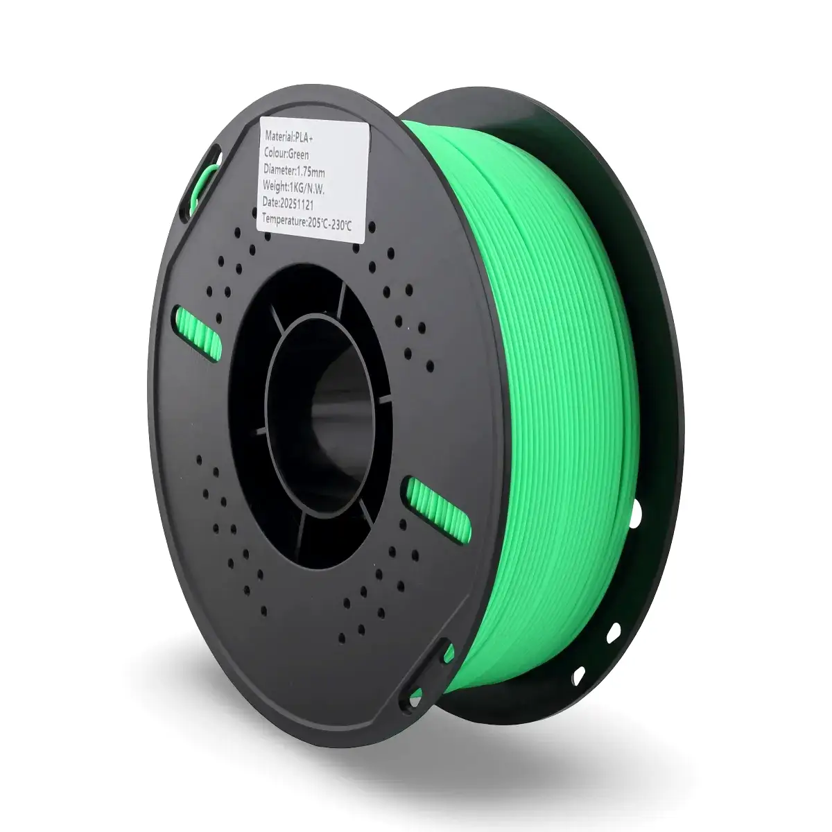 filamix pla+ plus filament yeşil 1.75 mm 1 kg