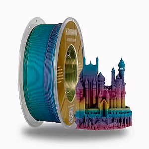 Kingroon Mat PLA Filament- Rainbow
