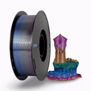 Kingroon Silk PLA Rainbow Filament