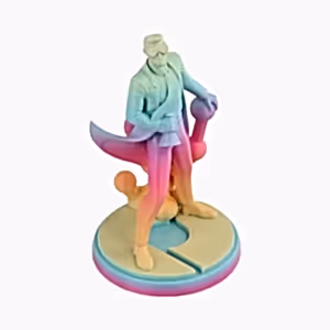 Panchroma Gradient Satin PLA Rainbow Filament