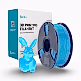 sunlu karanlıkta parlayan glow in the dark pla filament mavi 1.75 mm 1 kg